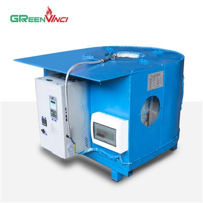 80 kg indukcinė krosnis Mažesnio dydžio krosnis